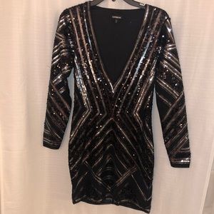 Express Sequin Dress